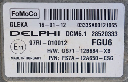 DCM6.1, 28520333, DS7112B684XB, DS71-12B684-XB, FS7A12A650CSG, FS7A-12A650-CSG, FGU6