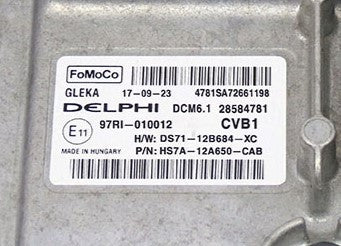 DCM6.1, 28584781, DS7112B684XC, DS71-12B684-XC, HS7A12A650CAB, HS7A-12A650-CAB, CVB1