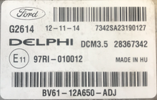 Delphi Engine ECU, Ford C Max, DCM3.5, 28367342, BV91-12A650-ADJ