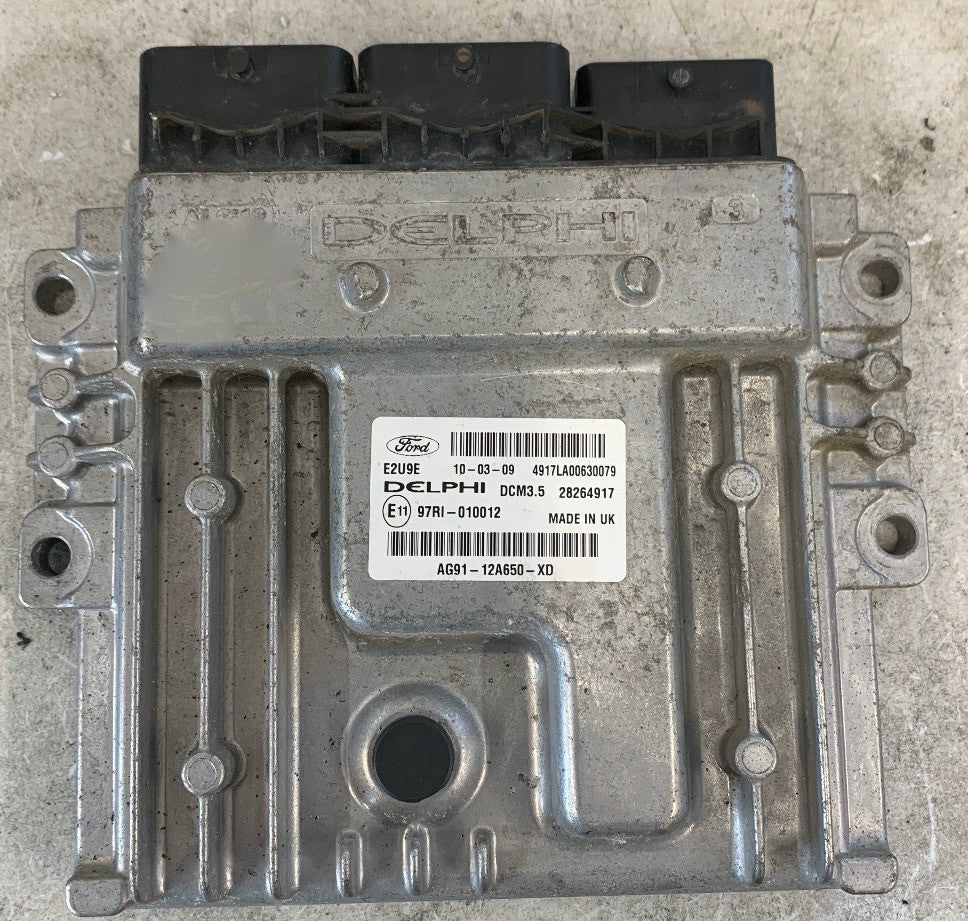 Delphi Engine ECU, Ford Galaxy 2.0TDCi, DCM3.5, 28264917, AG91-12A650-XD