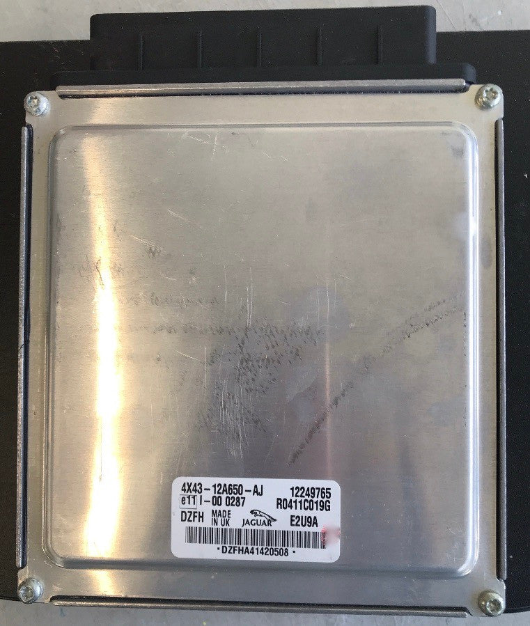 Delphi Engine ECU, Jaguar X Type 2.0D, 4X43-12A650-AJ, 4X4312A650AJ, R0411C019G, 12249765, DZFH
