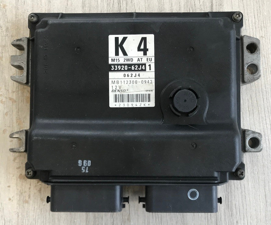 Denso Engine ECU, Suzuki Swift 1.3, 33920-62J4, MB112300-0942, K4