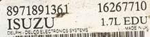 Diesel Pump, EDU, 8971891361, 16267710, 1.7L EDU