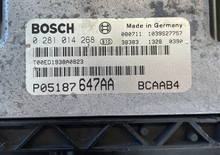 Dodge Caliber 2.0 CRD, 0281014268, 0 281 014 268, P05187647AA, P05187 647AA, 1039S27757