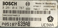 Dodge Nitro 2.8 CRD, 0281014787, 0 281 014 787, P05187639AB, P05187639AB, 1039S24487 