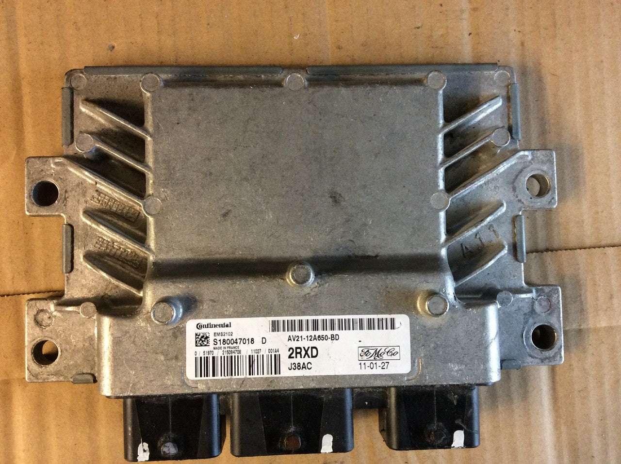 Ford, S180047018D, S180047018 D, AV2112A650BD, AV21-12A650-BD, EMS2102, J38AC, 2RXD