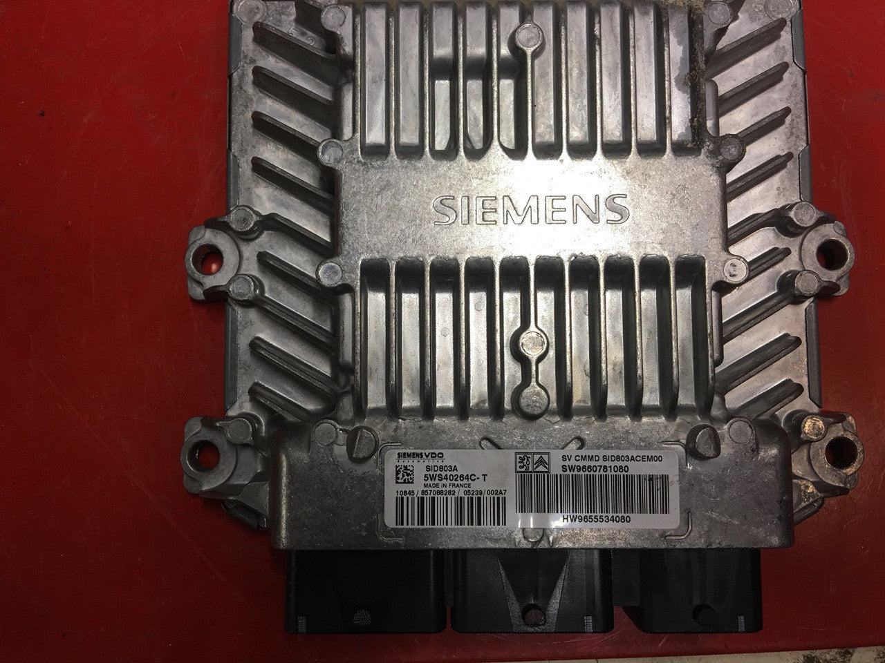 5WS40264C-T, SW9660781080, HW9655534080, SID803A