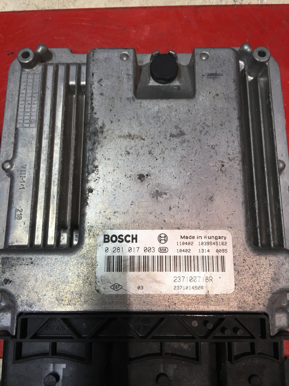 Renault Trafic 2.0 dCi, 0281017003, 0 281 017 003, 237100718R, 237101452R, 1039S45162