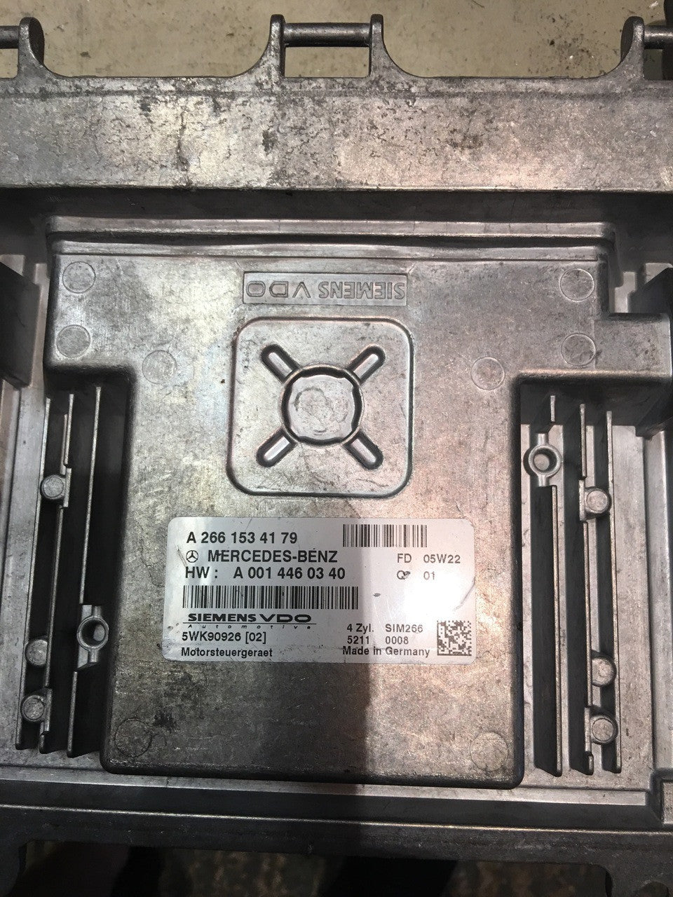 Mercedes-Benz, SIM266, A2661534179, A 266 153 41 79, A0014460340, A 001 446 03 40, 5WK90926 02