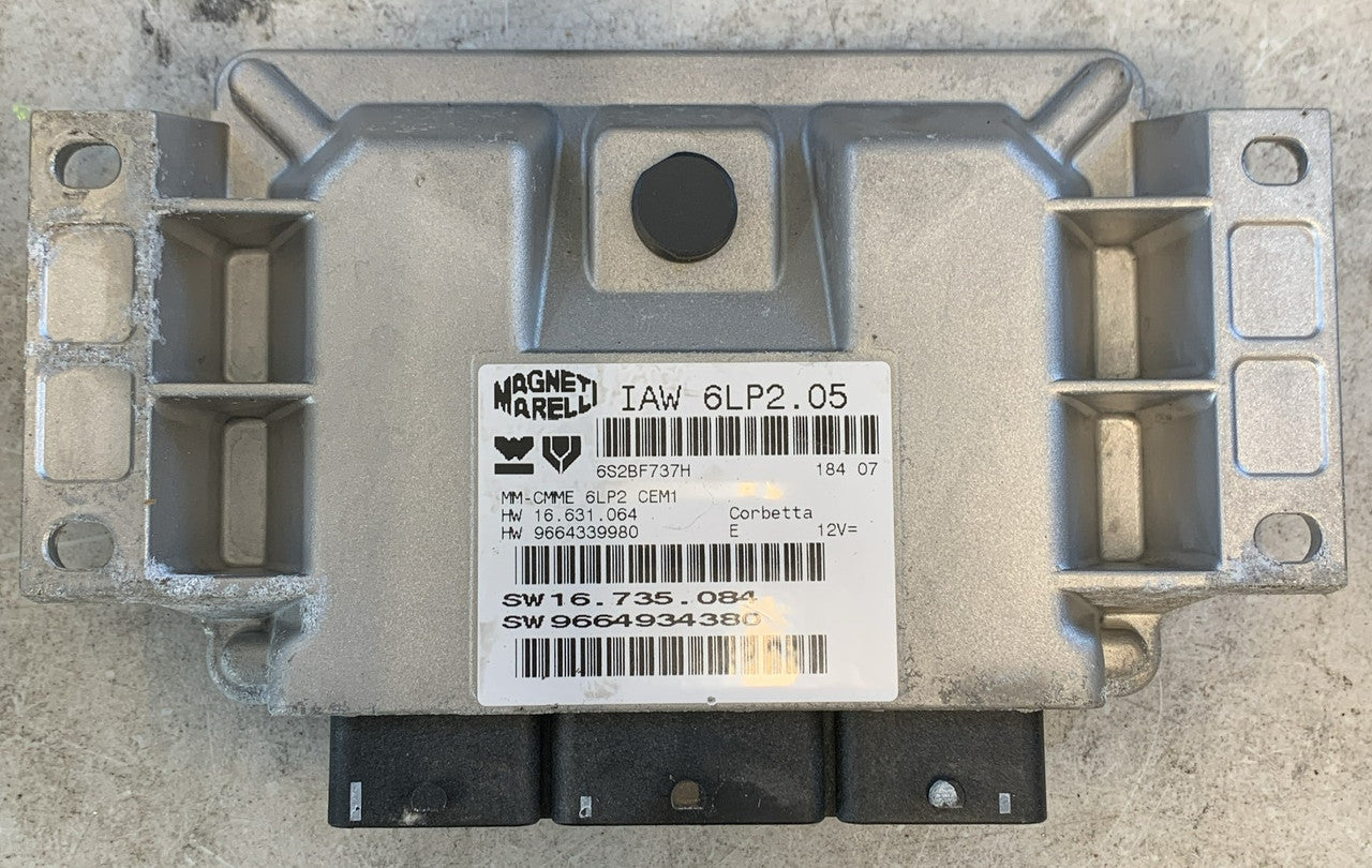 IAW6LP205, IAW 6LP2.05, HW 16.631.064, HW 9664339980, SW 16.735.084, SW 9664934380