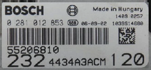 Fiat Croma 1.9, Doblo 1.9, 0281012853, 0 281 012 853, 55206810, 1039S14680