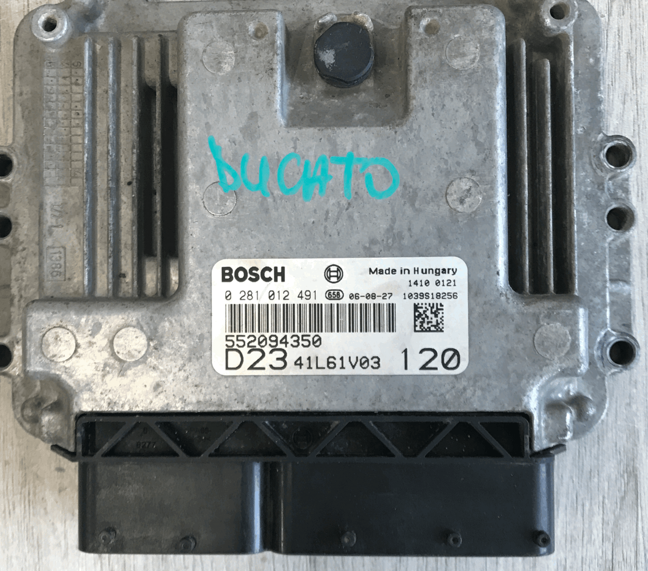 Fiat Ducato 2.3JTD, 0281012491, 0 281 012 491, 552094350, D23