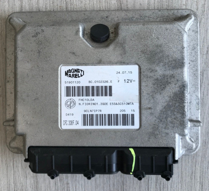 Fiat Fiorino 1.3D, Transmission ECU, 51901120, BC.0102336.E, CFC 308F.04