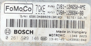 Ford, 0261S09146, 0 261 S09 146, CV61-12A650-AME, CV6A-12B684-BB, 1039S61840, 7GKE