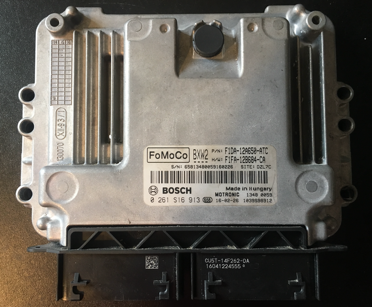 0261S16913, 0 261 S16 913, F1DA12A650ATC, F1DA-12A650-ATC, F1FA12B684CA, F1FA-12B684-CA, BXW2