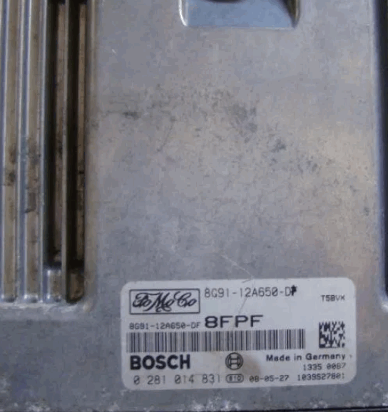 Ford C Max 2.2CDTi, 0281014831, 0 281 014 831, 8G91-12A650-DF, 8FPF, 1039S27801