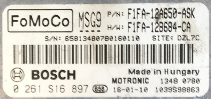  Ford Focus, 0261S16897, 0 261 S16 897, F1FA12A650ASK, F1FA-12A650-ASK, F1FA12B684CA, F1FA-12B684-CA, 1039S98863, MSG9