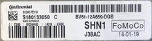 SID807EVO, S180133050C, S180133050 C, BV6112A650DGB, BV61-12A650-DGB, SHN1, J38AC