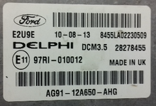 Ford Mondeo 2.0, DCM3.5, 28278455, AG91-12A650-AHG, AG91-12A650-AHG