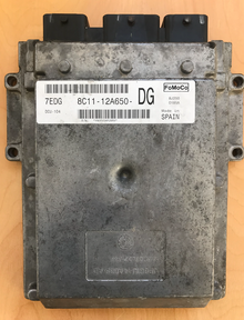 Ford Transit 2.4TDCi Engine ECU, 8C11-12A650-DG, DCU-104, 7EDG