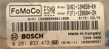 Bosch Engine ECU, Ford Transit 1.5TDCi, 0281033472, 0 281 033 472, GV6112A650KA, GV61-12A650-KA, F1F112B684ZA, F1F1-12B684-ZA, ESM0