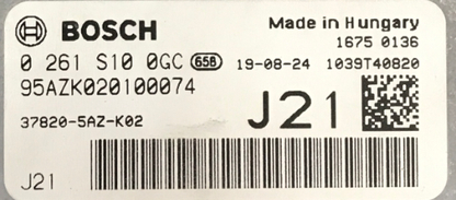 0261S100GC, 0 261 S10 0GC, 95AZK020100074, J21