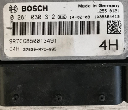 0281030312, 0 281 030 312, 37820R7CG85, 37820-R7C-G85