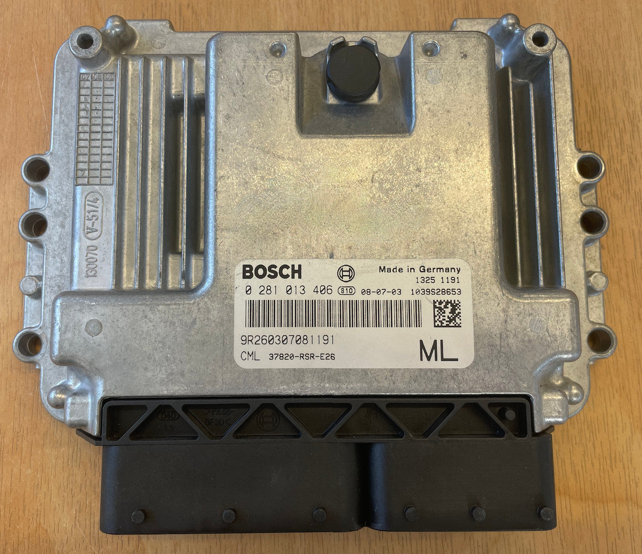 Honda CV-R 2.2 CDTi, 0281013406, 0 281 013 406, 37820-RSR-E26