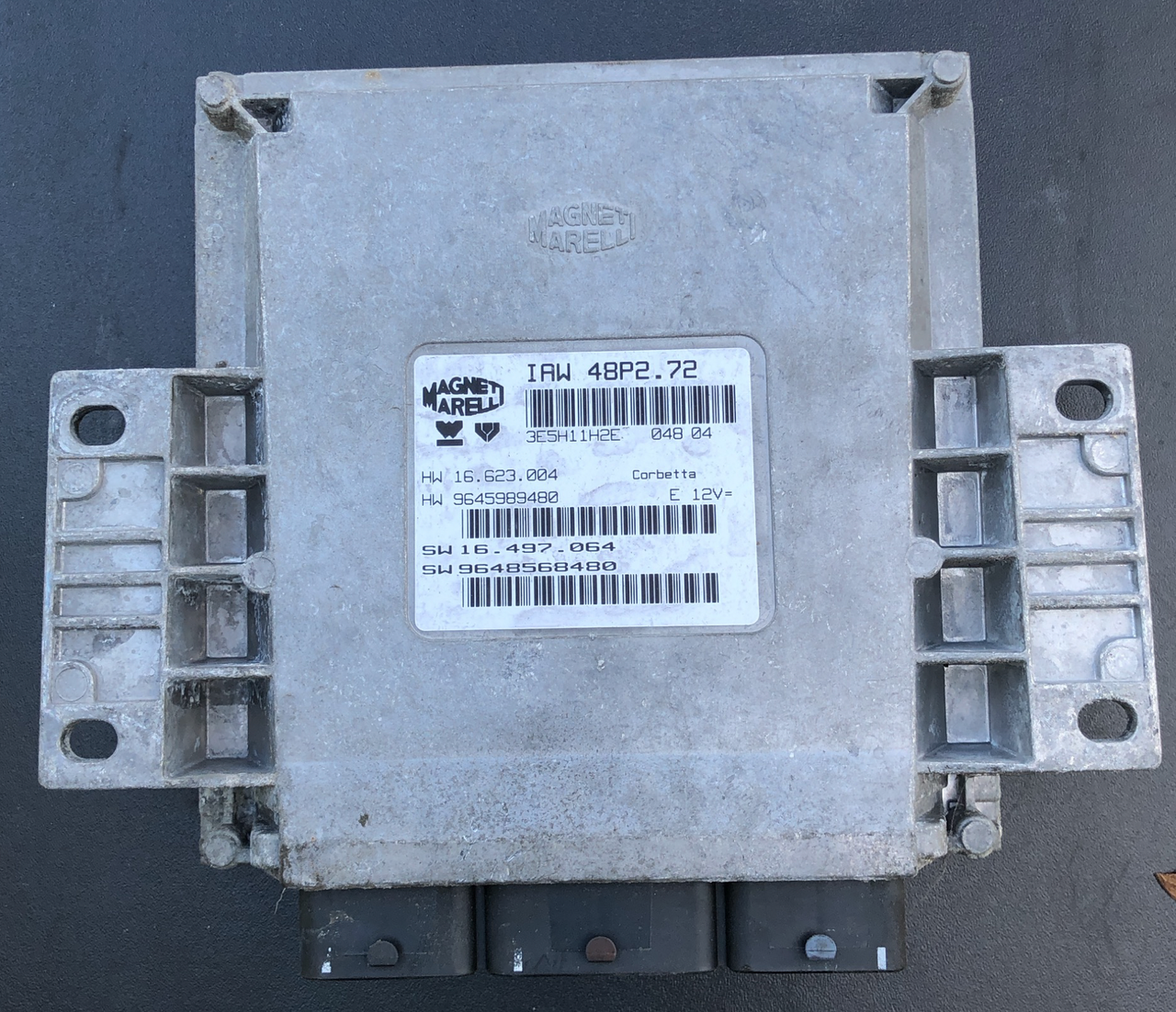 IAW 48P2.72, HW 16.623.004, HW 9645989480, SW 16.497.064, SW 9648568480