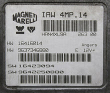 ECU de motor Plug & Play Magneti Marelli, Peugeot/Citroen, IAW 4MP.14, HW 16416014, HW 9637346880, SW 16423094, SW 9642250880