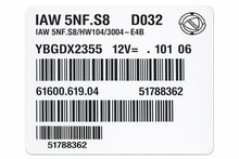Plug & Play Magneti Marelli Engine ECU, Fiat Panda 1.2,  IAW5NFS8, IAW 5NF.S8, 6160061904, 61600.619.04, 51788362