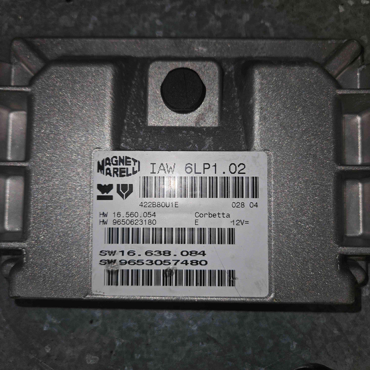 IAW6LP102, IAW 6LP1.02, HW16560054, HW 16.560.054, HW9650623180, HW 9650623180, SW16638084, SW 16.638.084, SW9653057480, SW 9653057480