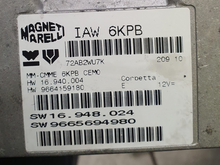 IAW 6KPB, HW 16.940.004, HW 9664159180, SW 16.948.024, SW 9665694980