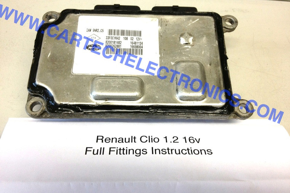 Plug & Play Renault Clio 1.2 16V Engine ECU IAW 5NR2.C5 8200181482  8200262881