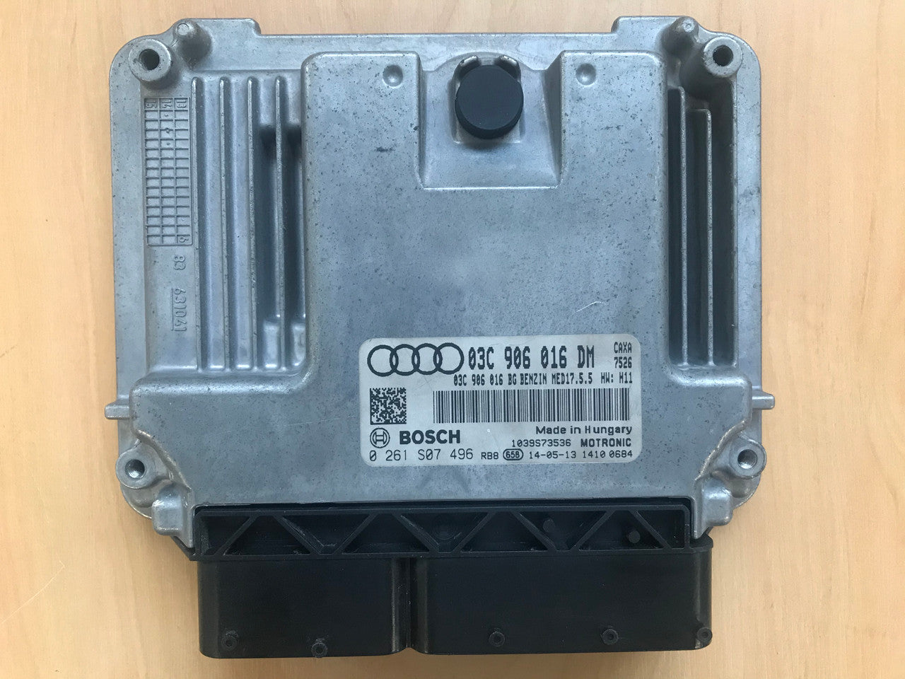 VW - Audi, 0261S07496, 0 261 S07 496, 03C906016DM, 03C 906 016 DM, 1039S73536, MED17.5.5 