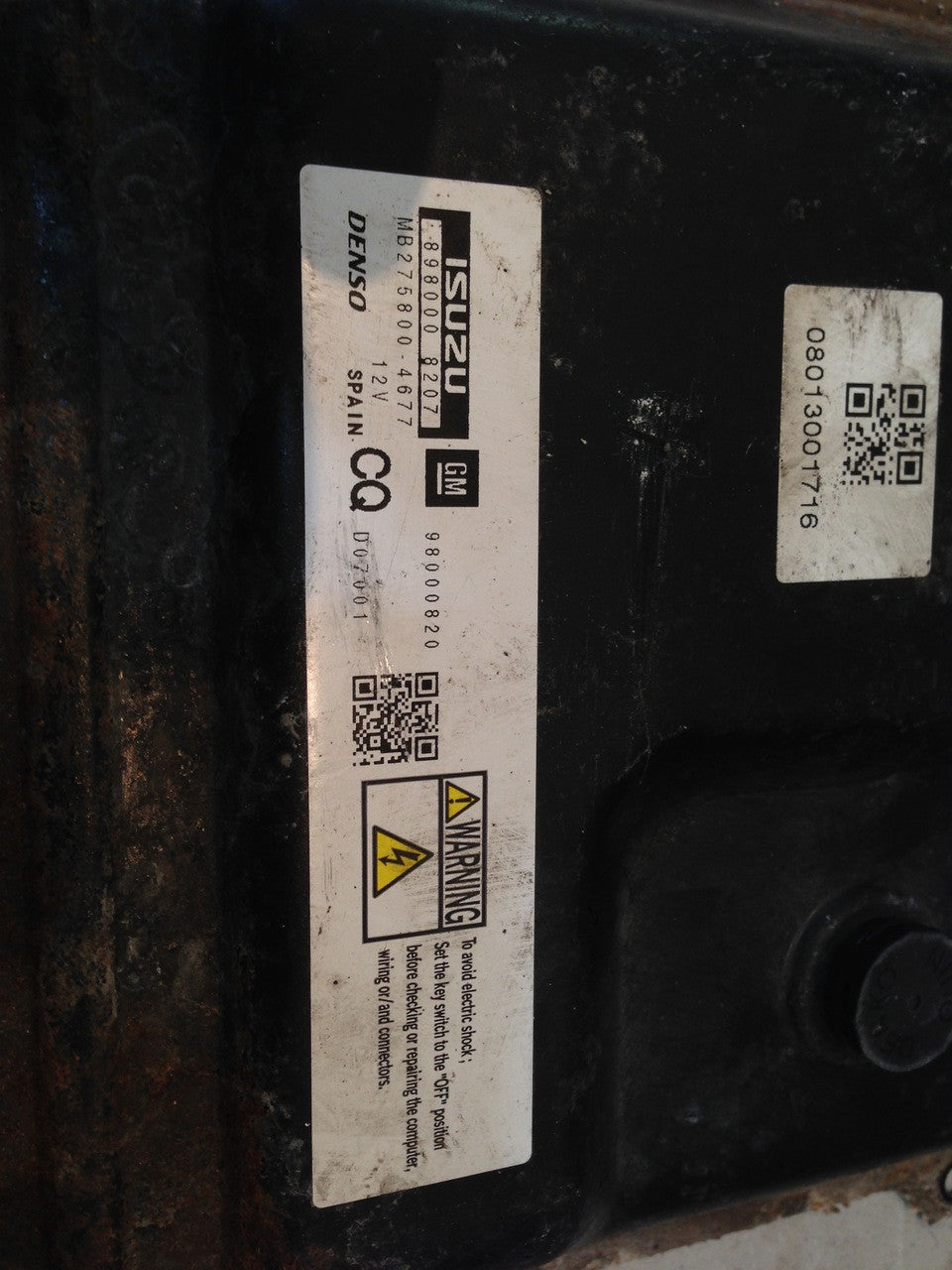 Vauxhall Corsa, Astra,Zafira 1.7D, MB275800-4677, 98000820, CQ