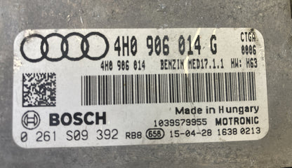 ECU de motor Bosch Plug & Play, Audi A8 4.0 TFSI, 0261S09392, 0 261 S09 392, AH0906014G, AH0 906 014 G