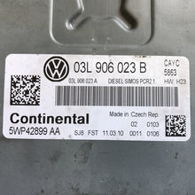 VW Golf VI 1.6TDI, 03L906023B, 03L 906 023 B, 03L906023A, 03L 906 023 A, 5WP42899AA, 5WP42899 AA, DIESEL SIMOS PCR2.1