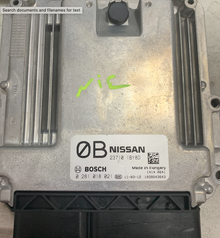 Infiniti EX30d / FX30d / M30d 3.0, 0281018021, 0 281 018 021, 23710-1BY8D, 1039S43643