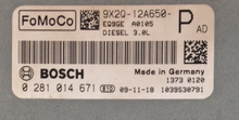 Jaguar XF 3.0 D, 0281014671, 0 281 014 671, 9X2Q-12A650-PAD