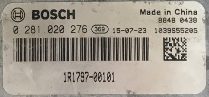 John Deere, 0281020276, 0 281 020 276, IRI79700101, IRI797-00101