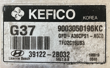 Hyundai, 9003050196KC, 391222B032, 39122-2B032, G37, MG7.9.8