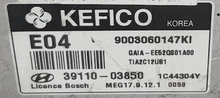 Kefico Engine ECU, Kia/Hyundai, 3911003850, 39110-03850, 9003060147KI, E04 