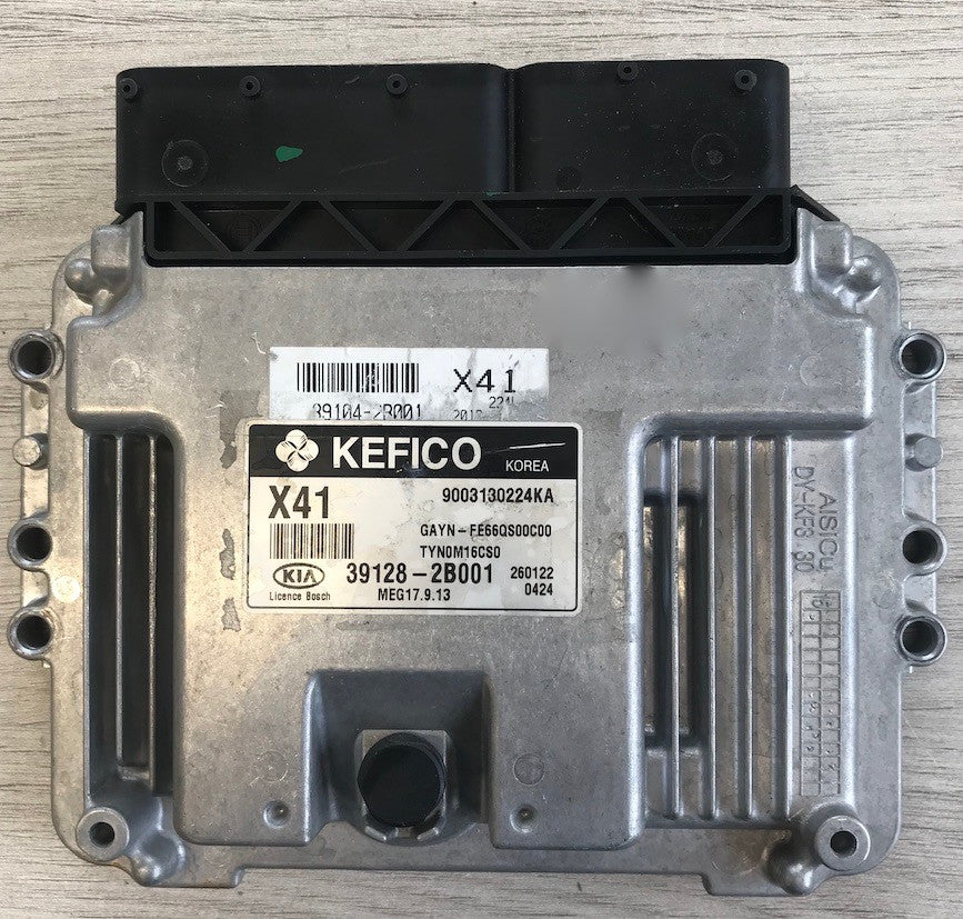 Kefico Engine ECU, Kia, Hyundai, 9003130224KA, 39128-2B001, MEG17.9.13