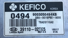 Kia, 9003050494KB, 39110-02TE5, MG7.9.8