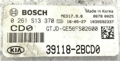Kia/Hyundai, 0261S13370, 0 261 S13 370, 39118-2BCD0, 391182BCD0, GTJD-GE56FS02600