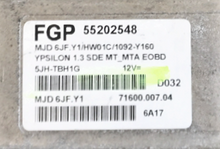 Lancia Ypsilon 1.3, MJD6JFY1 , MJD 6JF.Y1, 55202548, 7160000704, 71600.007.04