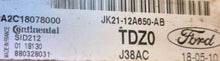 Locked Continental Engine ECU, Ford Transit, A2C18078000, JK2112A650AB, JK21-12A650-AB, SID212, TDZ0