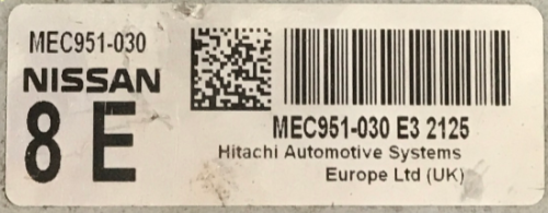 MEC951030, MEC951-030, E3, 8E