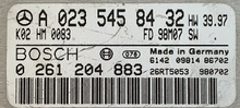 MERCEDES-BENZ, 0 261 204 883, 0261204883, A0235458432, A 023 545 84 32